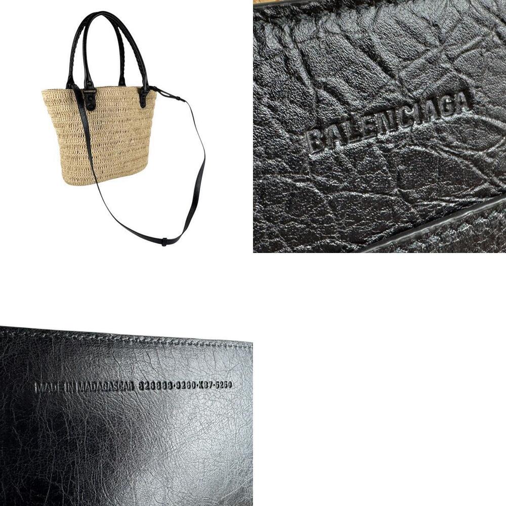 Balenciaga City Basket Bag Shoulder Black x - Picture 5 of 5